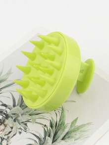 1 件头皮按摩发刷，硅胶头皮清洁刷，用于去屑和促进头发生长，返校、旅行度假必备，女士发饰 - 彩色 - 查看 17