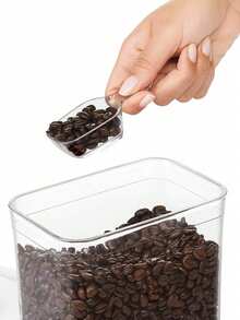 2pcs Mini Clear Acrylic Plastic Scoops - Multipurpose Containers For Candy, Ice Cream Bars, Coffee, Flour, Dessert Buffets - Ideal For Kitchen, Weddings, Parties, Candy Bar Supplies,School Supplies - Multicolor - View 4