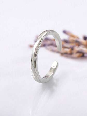 1 件精美脚趾环女士珠宝女士 S925 纯银海滨度假开口脚环精美珠宝礼物送给女孩复古派对节日