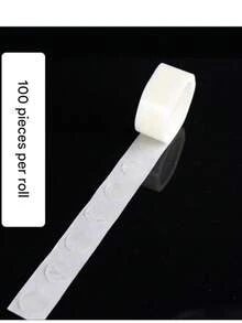 100pcs/Roll Double-Sided Transparent Balloon Glue Dots For Wedding And Birthday Decoration, Diy Handmade Removable, Traceless Back To School - Multicolor - View 12