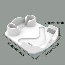 iplay VR Charging Dock For Quest2/3/3S Fast Charging Station For VR Headset And Controllers With RGB Light Effect And Typ-C Charging Cable -White