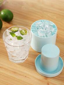 Khuôn làm đá viên Squeeze Quick Freeze, Khay làm đá, Xô làm đá dùng trong gia đình - Nhiều màu - Xem 5