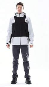 CAMEL CROWN Men's Lightweight Jacket Fleece Lined Hooded Water Resistant Winter Hiking Jackets