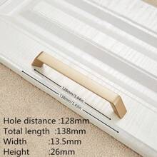 1 Pc Modern Simple Gold Cabinet Drawer Handle Nordic Shoes Cabinet Handle Wardrobe Door Single Hole Handle Furniture Hardware Accessories
