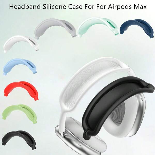 Silicone Earcup Cover For Airpod Max, Soft Silicone Earcup Protector, Waterproof, Dust-Proof, Scratch-Resistant, Fingerprint-Proof, 360° Full-Coverage Protection, Soft & Skin-Friendly Silicone Material, Provides Safer Protection For Headphones, Easy Installation And Cleaning