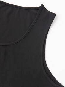 Regata Masculina de Verão com Blocos de Cor, Camiseta Básica Casual para Academia, Fitness, Fisiculturismo, Esportes, Corrida, Treino, Exterior