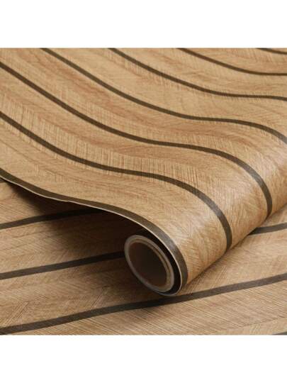 Roll Of Textured Vinyl 3d Wand Stickers Waterproof Self Adhesive Wallpaper.Natural Wood Texture, Easy To Clean Detachable, Directly Matches DIY Home ation, Ceilings, Partitions Curved Room Bedroom Bathroom Living Paper Papers Kitchen ation Stuff Ho Art Wallpapers view 2