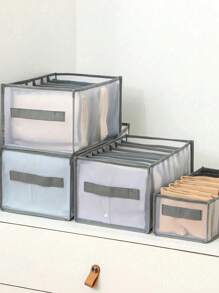 1pc Large Wardrobe Clothing Divider Storage 7 Cabinet Storage Box Washable Drawer Wardrobe Storage Box Underwear Folding Storage Bagbedroom,Organizer,Organiser,Home Storage,White T Shirt Women,Black Pants Women,Ladies Winter Clothes,Dress,Winter Clothes For Ladies,Elegant Woman Dresses,White Shirt For Ladies,Long Sleeve,White Jumpsuit For Women,Spring Dresses For Women,Spring Outfits For Women,Spring,Spring Clothes,Minimalist,Summer Tops