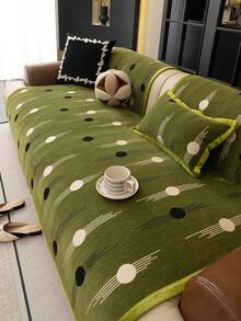1PC Chenille Jacquard Sofa Cushion Four Seasons Universal Non-Slip Pet Anti-Dirt Sofa Cover Room Decoration Living Room Modern Simple Style Sofa Protection Cushion Home Decor Chair Office Chair Chair Cushion Seat Cushion Back To School School Supplies Chair Pillow Cushions Gaming Chair - Multicolor - View 3