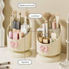 High Capacity Makeup Organizer Box, Multi-Compartment Cosmetics Storage Container For Bedroom Vanity, Lipstick, Eye Shadow Back To School