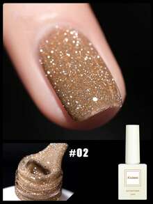12ml 2026 Fall/Winter New Colorful High-Density Glitter Gel Nail Polish Set, Includes Base Coat And Top Coat, Needs A UV Lamp, Colors, Suitable For Work/Commute/Date, Hot-Selling Set, Nail Art Design. - Multicolor - View 15