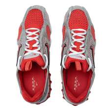 Nike 男士 AIR ZOOM SPIRIDON CAGE 2 缓震运动鞋，轻便透气跑步鞋，减震耐穿休闲鞋，CJ1288-600 - 軌道紅/軌道紅/白/金屬銀/黑 - 查看 10