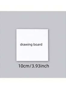 Mini Stretch Leinwand Acrylfarben Set in sechs Farben, ausgestattet mit Staffelei und Farbpalette - DIY Kunst und Handwerkskunst, geeignet zum Malen und Zeichnen, inklusive Leinwand und Pinsel, Familienspiele, ideal für Abschlussfeiern, Abschlussgeschenke, Geburtstagsgeschenke, Geschenke zur Abschlusszeit, Lernmaterialien, Schulsachen, Rückkehr zur Schule Zubehör