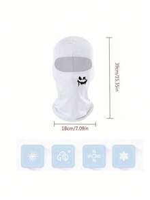 Musion 1pc Unisex Balaclava Hat Head Cover Mask Sunscreen, Suitable For Spring And Summer Outdoor Travel, Cycling, Hiking, Fishing - Multicolor - View 8