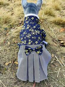 Spring Breeze New Original,Japanese Kimono,Shiba Inu Kimono,Pet Kimono,Dog Kimono,Cat Kimono,Pet Clothing,Dog Clothing,Cat Clothing,Dog Dress Up,Pet Dress Up,Cat Dress Up,Japanese Style,Butterfly End Waist Decoration,Shiba Inu,Corgi,Schnauzernati...National Style,Comfortable And Natural(Suitable For Photography And Photography) Halloween Halloween Costumes - Multicolor - View 27