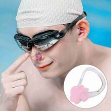 Waterproof Swimming Silicone Training Sport Protection Nose Clip(Pink) - As Shown - View 8
