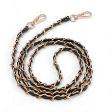 120cm/47.24inch Long PU Chain Strap For Crossbody Shoulder Bag, DIY Shoulder Bag Chain For Women Accessories, Suitable As A Replacement For Shoulder & Crossbody Bags, DIY Wallet Making