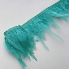 10个/包 彩色人造火鸡羽毛流苏，DIY手工材料，服装配饰，家居装饰 - 彩色 - 查看 25