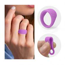 7 - Pack Women's Silicone Rings In Multiple Colors - Soft, Hypoallergenic & Stylish
