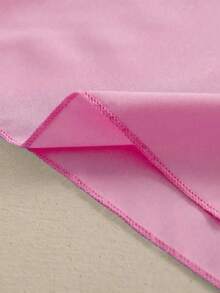 Charming Girls Pale Blue Daisy Mesh Layered Dress - Elegant Ruffled Hem, Machine Washable - Perfect For Summer Parties And Casual Outfitting - Pink - View 3