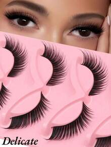 Card With 5 Pairs Of False Eyelashes Cat Corner 232/233 - 024-232 - 查看 5
