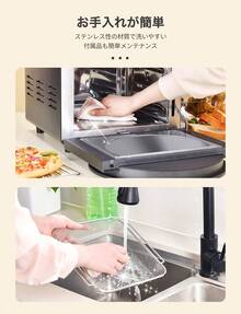 Epeios Air Fryer Oven:14L XL Capacity Oil-Free Cooker, 360° Cyclonic Tech + Rotisserie & LED Display, 16 Presets & 19 Auto Recipes (Includes Accessories)