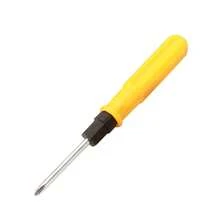 2-In-1 Cross & Flat Head Mini Screwdriver Repair Tool Set - Yellow - View 4
