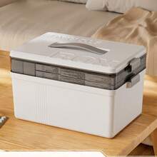 Medicine Box Storage Box, Sealed And Moisture-Proof With Lid, Multi-Layer Medicine Box. The Storage Of Medicine Is Convenient And Fast To Carry, Suitable For Outdoor And Household Use