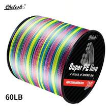 914m/1000yd 4-Strand Braided PE Fishing Line, Chelesh Brand, Multiple Colors And Strengths Available, Abrasion Resistant Fishing Line, Fishing Gift - Multicolor - View 24