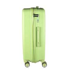 Medium Suitcase 23KG Unbreakable Polypropylene Dubai Expandable Spinner Green - Green - View 2