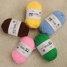 150g (Contains 3pcs) Soft Medium Thick Yarn For Handmade Knitting DIY Crafts, Handmade Gifts, Sweaters, Hats, Scarves - Multicolor - View 4