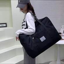 1 Piece Foldable Travel Bags Unisex Storage Bag Portable Women Handbags Men Large Capacity Luggage Bags Multifunctional Travel Accessories.Portable Travel Multifunctional Airplane Bag-Easily Store Your Clothes