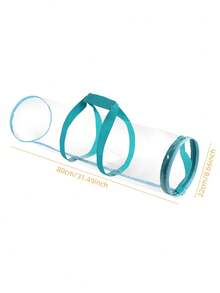 1pc Transparent Plastic Storage Bag, White/Black, Waterproof Clear, Packaging Paper Storage, Cylindrical Storage Bag, Suitable For Packaging Paper, Small Plush Toys, Baby Room Storage Items - Storage Bag - View 11