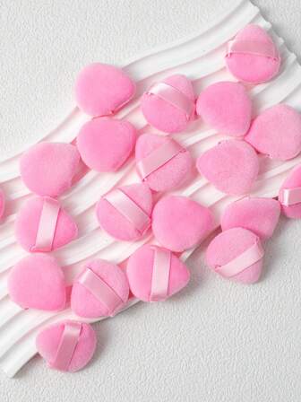 10/20/30/60 st. rosa mini vattendroppsformad sminksvamppuff, tillverkad av ultramjukt sammetsmaterial, utformad för ögonskugga och ögonvråformning, lämplig för alla hudtyper, smink, billigt, rumsinredning, sminkbord, resor, sovrum, sminktillbehör, puff, sminkblandare, puderpuff, sminksvamp, billigt, strumpbyxor, smink, sminkverktyg, billiga saker, presenter, presenter till kvinnor, julklappar