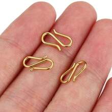 20pcs Stainless Steel S-Hook Connectors - DIY Necklace, Bracelet Jewelry Making Accessories - S Buckle - View 7