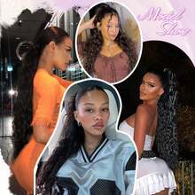 30inch Ponytail Extension, Synthetic Hair Extensions Ponytail, Long Curly Wavy Claw Clip In Ponytail Hair Extensions, Pony Tails Extensions For Women