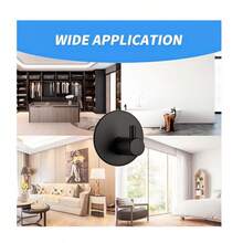 Móc dán tường chịu lực Móc treo tường chống thấm nước, thích hợp để treo áo khoác, mũ, móc treo khăn, gắn tường - Phòng tắm và phòng ngủ - Nhiều màu - Xem 4