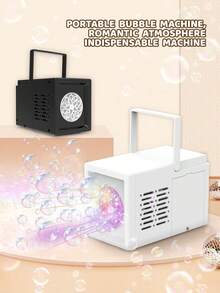 Children's Handheld Multi-Hole Automatic Bubble Machine, Fun Bubble Blower Toy For Boys Girls Outdoor Party, Gift (Batteries And Bubble Solution Not Included) - Multicolor - View 8