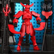 6pcs Completed MerryXD T13 Posable Action Figure, Dummy Nova Titan Lucky 13 3D Printed Articulated Movable Doll - Multicolor - View 10