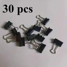 30pcs Anti-Rust Small Metal Clips - Durable Paper Clips For Office, Classroom, Teachers And Students,Back To School,School Supplies - 30pcs - View 2