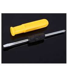 2-In-1 Cross & Flat Head Mini Screwdriver Repair Tool Set - Yellow - View 5