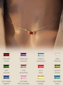 A Personalized Minimalist 925 Silver Twelve Star Stone Crystal Ladies Necklace, Gorgeous Vintage Party Anniversary Gift For A Girlfriend, Suitable For Special Occasions Such As Anniversaries, Parties, Festivals, Weddings, Or As An Everyday Accessory To Express Personal Style Or Emotion. Whether For A Loved One, Friend Or Family Member, A Unique And Meaningful Gift.