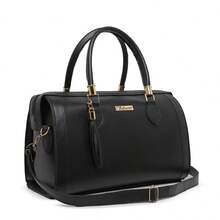 Women's Crossbody Shoulder Bag 8130 Colors Modern Soft Luxury Walking Schiareli - 黑色 - 查看 1