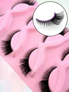 Card With 5 Pairs Of False Eyelashes Cat Corner 232/233 - 024-233 - 查看 3