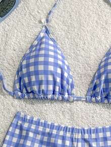 Women's Vacation Style Floral Print Bikini