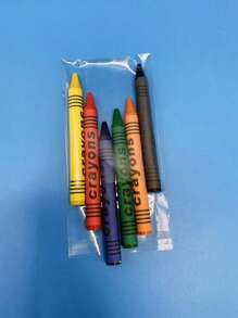 10 paquetes de 4 colores con 40 crayones de tamaño estándar por paquete - Paquete de mini crayones con crayones; Barra de pintura al óleo graffiti, pintura para colorear, material escolar para niños, crayones sueltos, regalos para fiestas, maestros, útiles escolares, crayones de viaje, de vuelta a la escuela, útiles escolares