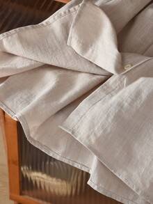 小女童前紐扣無袖襯衫連衣裙