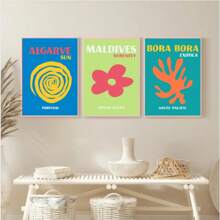 1/6PCS Optional Frame Posters Wall Arts Modern Posters Print Minimalist Living Room Decor ,Wall Art With Frame