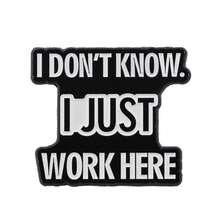 Funny Enamel Pin Lapel Pins Badges On Backpack Women's Brooch Clothes Gift Jewelry Fashion Accessories - NR10532 - View 1