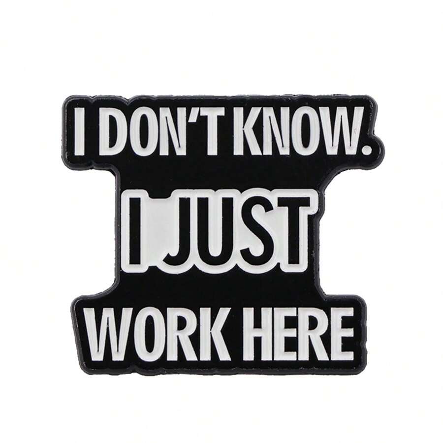 Funny Enamel Pin Lapel Pins Badges On Backpack Women's Brooch Clothes Gift Jewelry Fashion Accessories - NR10532 - View 1